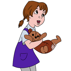 How to Draw Penny from The Rescuers Step by Step