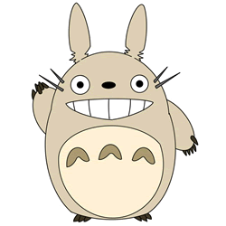 How to Draw Totoro from My Neighbor Totoro Step by Step