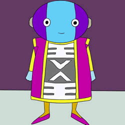 How to Draw Zeno from Dragon Ball Step by Step