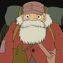 How to Draw Uncle Pom from Castle in the Sky Step by Step