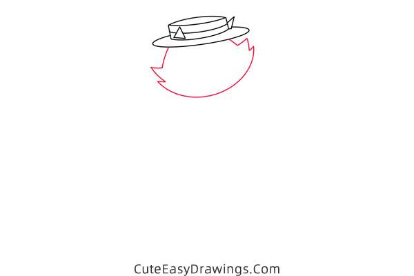 how to draw top cat - www.cuteeasydrawings.com