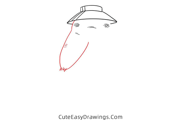 how to draw radish spirit from spirited away - www.cuteeasydrawings.com