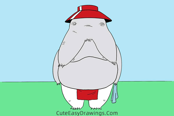 how to draw radish spirit from spirited away - www.cuteeasydrawings.com