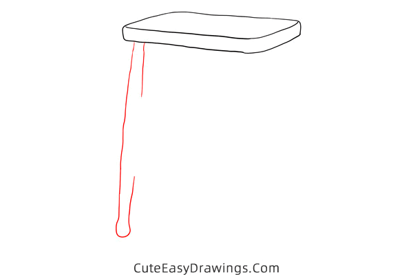 how to draw a high stool - www.cuteeasydrawings.com