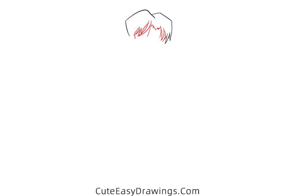 how to draw mitsuhiko tsuburaya from detective conan - www.cuteeasydrawings.com