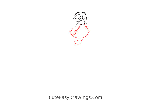 how to draw cogsworth from beauty and the beast - www.cuteeasydrawings.com