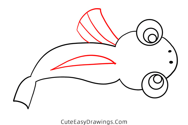 how to draw a fish easy - www.cuteeasydrawings.com