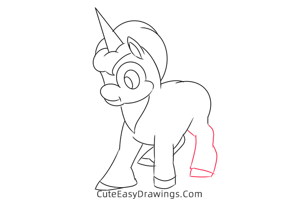 how to draw unicorn from fantasia - www.cuteeasydrawings.com