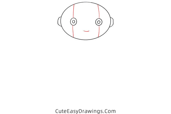 how to draw zeno from dragon ball - www.cuteeasydrawings.com