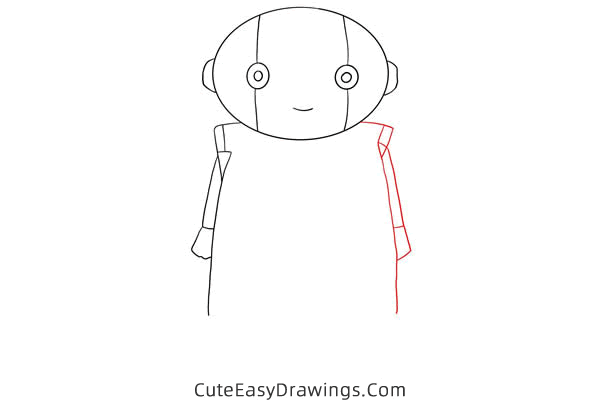 how to draw zeno from dragon ball - www.cuteeasydrawings.com
