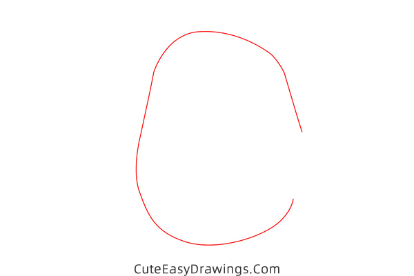 how to draw a cute potato - www.cuteeasydrawings.com
