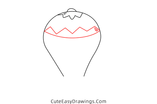 how to draw a hot air balloon - www.cuteeasydrawings.com