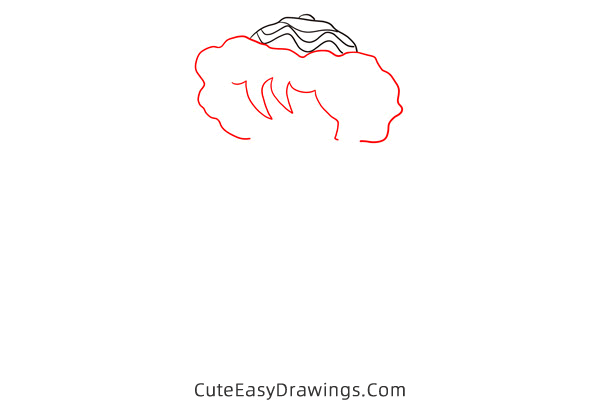 how to draw an egyptian boy - www.cuteeasydrawings.com