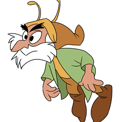 How to Draw Doli from The Black Cauldron Step by Step