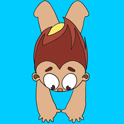 How to Draw a Boy Diving Step by Step