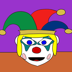 How to Draw a Scary Clown Face Step by Step
