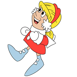 How to Draw Karen from Frosty the Snowman Step by Step