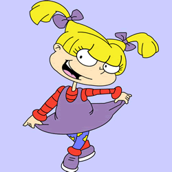 How to Draw Angelica Pickles from Rugrats Step by Step