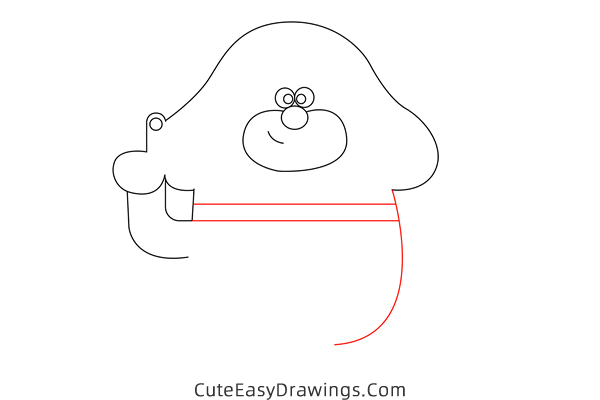 how to draw duggee - www.cuteeasydrawings.com