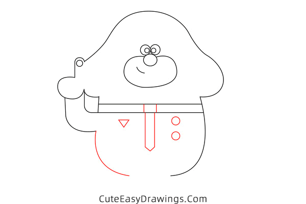how to draw duggee - www.cuteeasydrawings.com