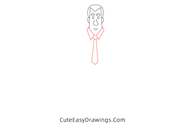 how to draw a man - www.cuteeasydrawings.com