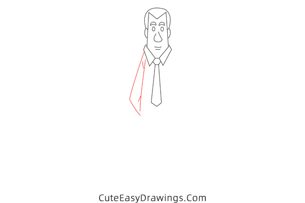 how to draw a man - www.cuteeasydrawings.com