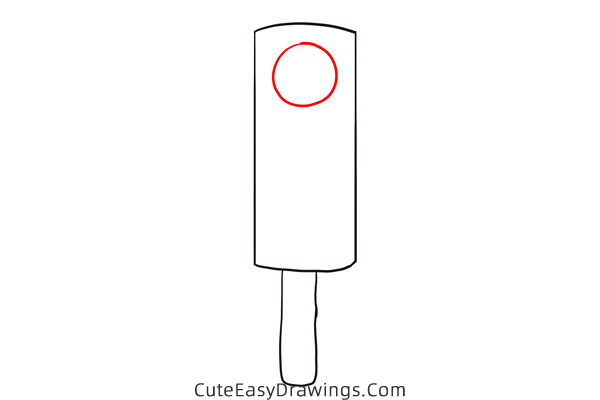 how to draw a traffic light easy - www.cuteeasydrawings.com