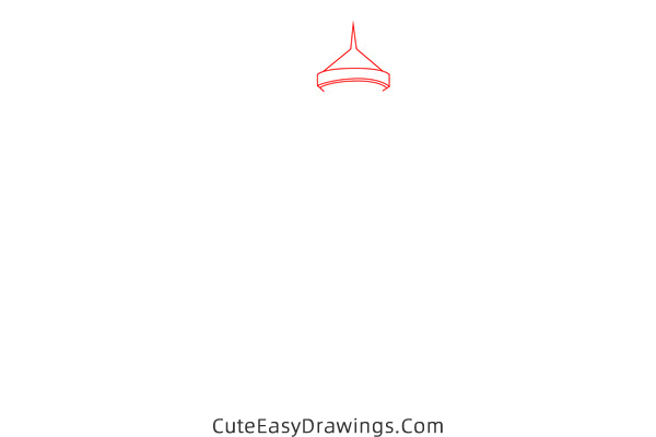 how to draw a lighthouse - www.cuteeasydrawings.com