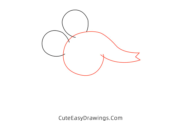 how to draw emily elephant from peppa pig - www.cuteeasydrawings.com