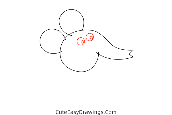 how to draw emily elephant from peppa pig - www.cuteeasydrawings.com