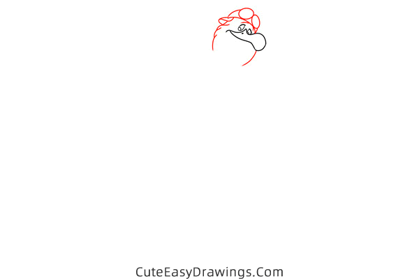 how to draw orville from the rescuers - www.cuteeasydrawings.com
