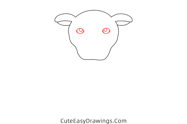 how to draw a sitting dog - www.cuteeasydrawings.com