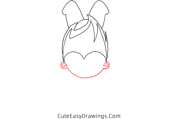 how to draw a boy diving - www.cuteeasydrawings.com