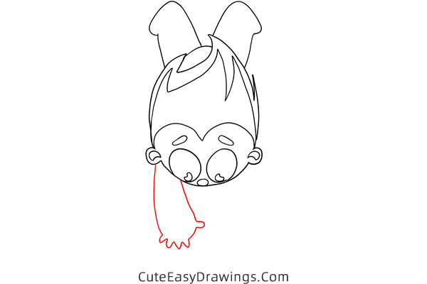 how to draw a boy diving - www.cuteeasydrawings.com