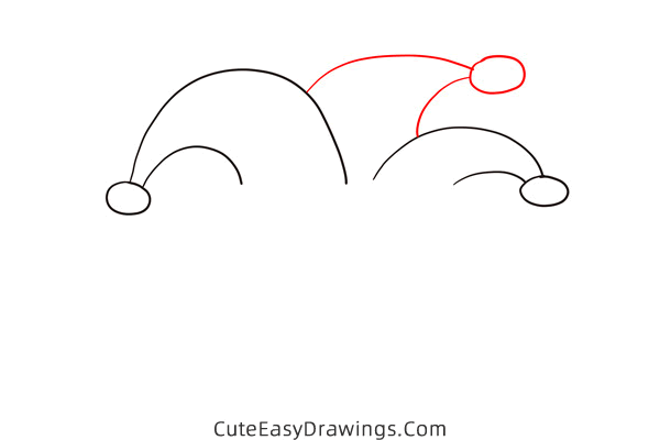 how to draw a scary clown face - www.cuteeasydrawings.com
