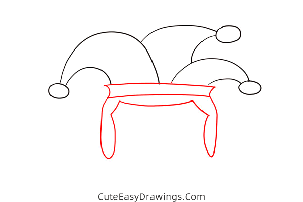 how to draw a scary clown face - www.cuteeasydrawings.com