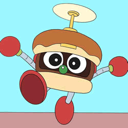 How to Draw Director Burger from Doraemon Step by Step