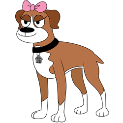 How to Draw Cookie from Pound Puppies Step by Step