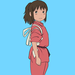 How to Draw Chihiro Ogino Step by Step
