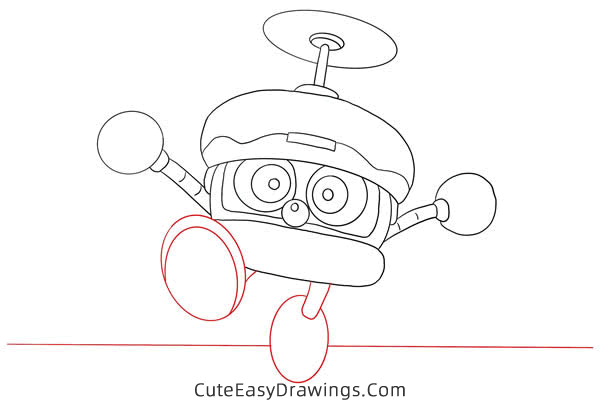 how to draw director burger from doraemon - www.cuteeasydrawings.com