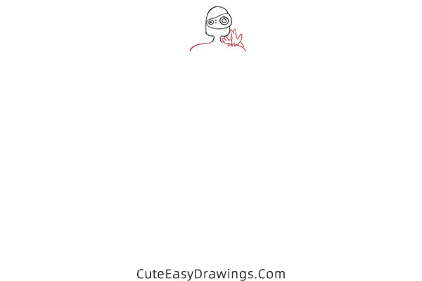 how to draw the robot from castle in the sky - www.cuteeasydrawings.com