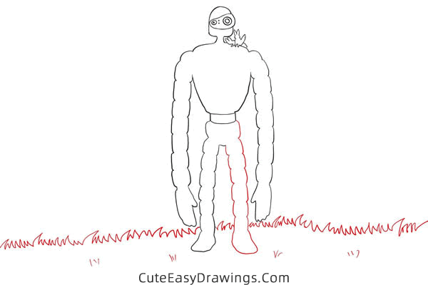 how to draw the robot from castle in the sky - www.cuteeasydrawings.com