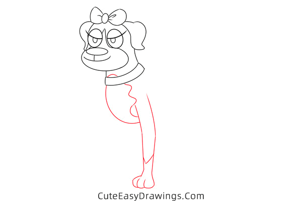 how to draw cookie from pound puppies - www.cuteeasydrawings.com