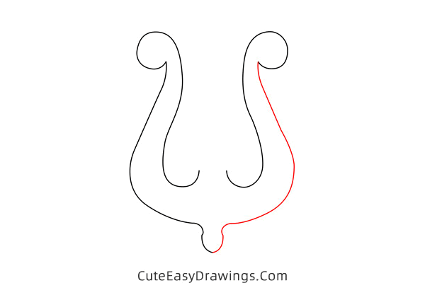 how to draw a harp for st patricks day - www.cuteeasydrawings.com