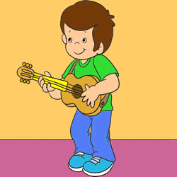 How to Draw a Guitarist Step by Step