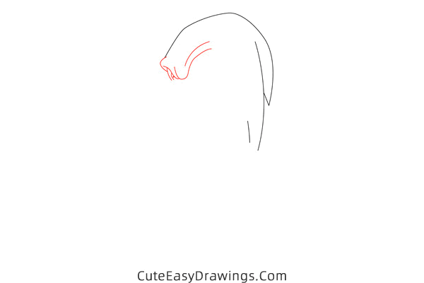 how to draw knuckles the echidna from sonic the hedgehog - www.cuteeasydrawings.com