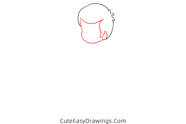 how to draw a guitarist - www.cuteeasydrawings.com