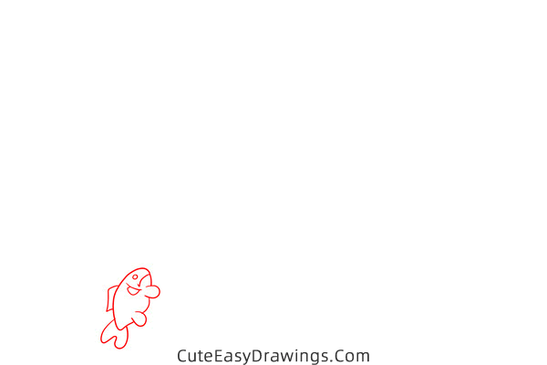 how to draw a fishing otter - www.cuteeasydrawings.com