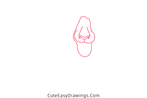how to draw alex from madagascar - www.cuteeasydrawings.com