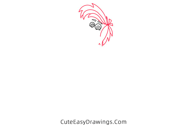 how to draw george of the jungle - www.cuteeasydrawings.com